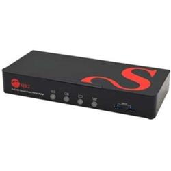 SHARING FOUR VIEWS DISPLAYED ON ONE SCREEN WITH FOUR FULL HD HDMI DEVICES OR COM