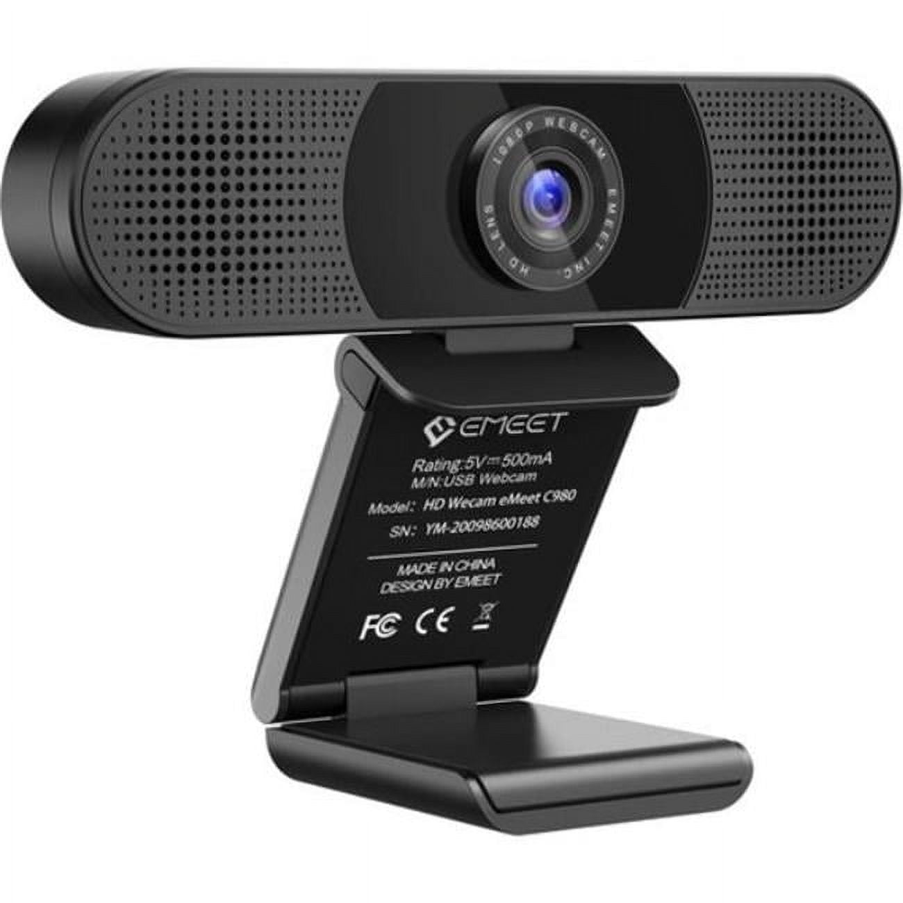 Picture of eMeet EMEET C980 PRO C980 Pro Full HD 1080P Webcam with 2 Speaker & 4 Mics