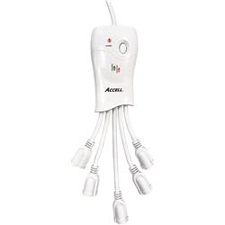 Picture of Accell D080B-009F 6 ft. 600 Joules Surge Protector & Power Conditioner&#44; White