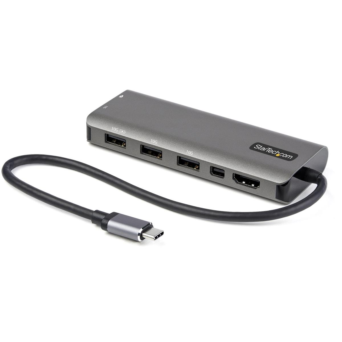 4K 60 Hz 100W USB C Multiport Adapter with 12 in. Cable