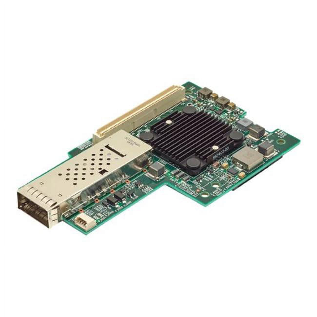 Picture of Broadcom BCM957414M4143C Network 50Gb per sec SFP28 PCIE 3.0 x8 OCP 2.0 Mezzanine Card Brown Box