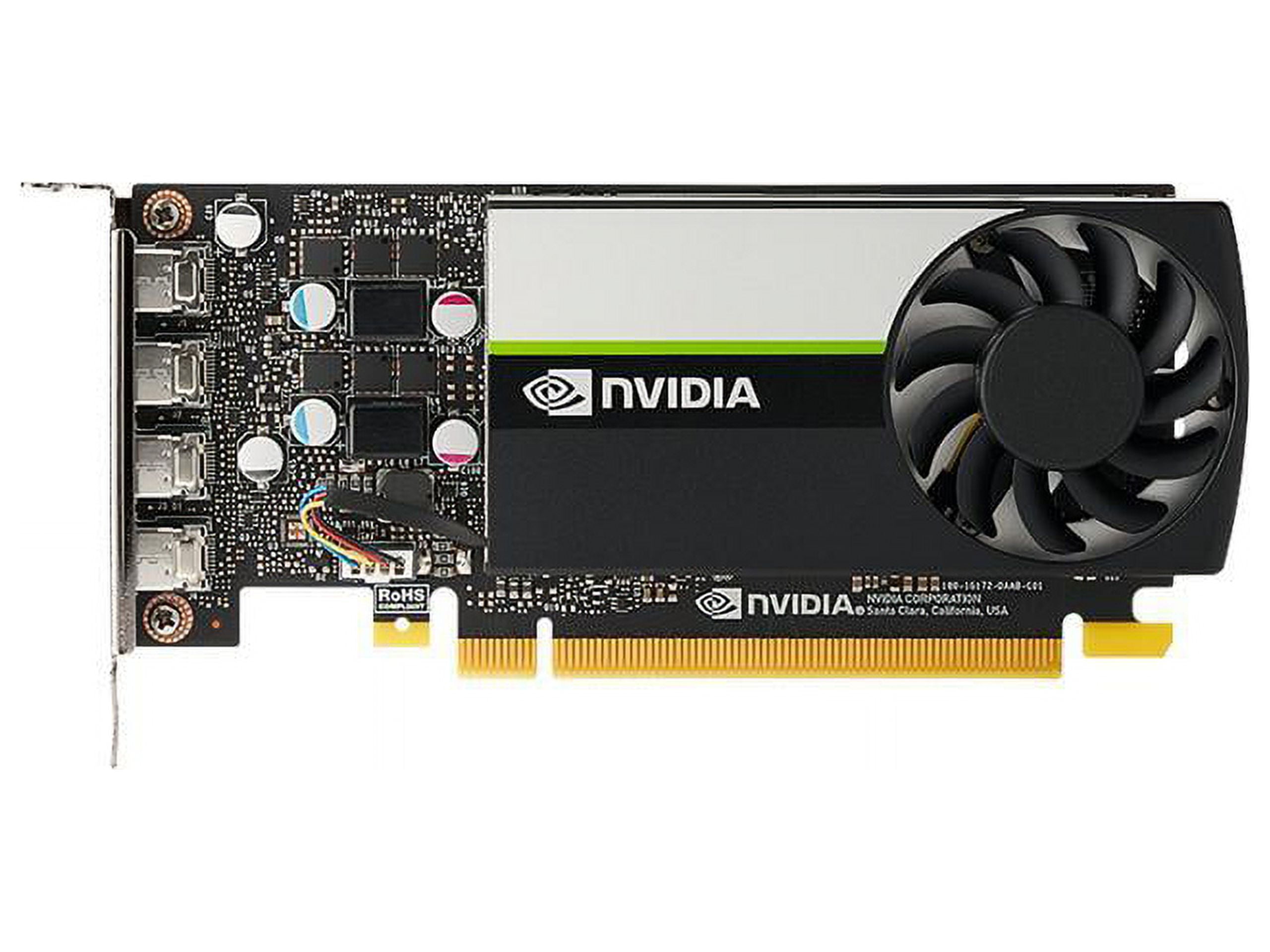 Picture of PNY Technology VCNT10008GB-PB 8GB PCIE GDDR6 128 Bit Nvidia T1000 Video Card