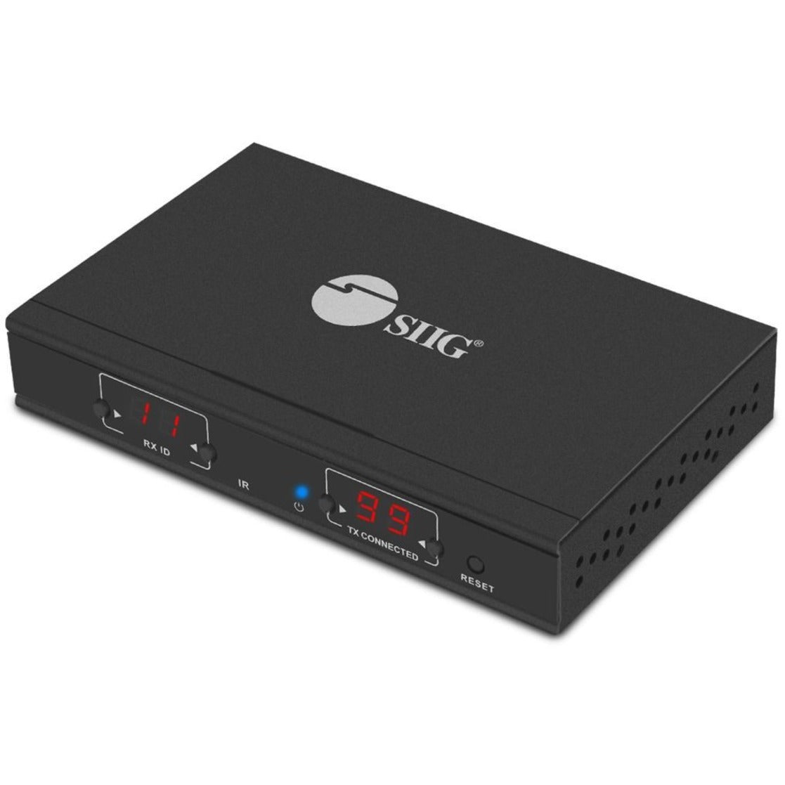Picture of SIIG CE-H23C11-S2 HDMI Over IP Extender with IR - Receiver Brown Box