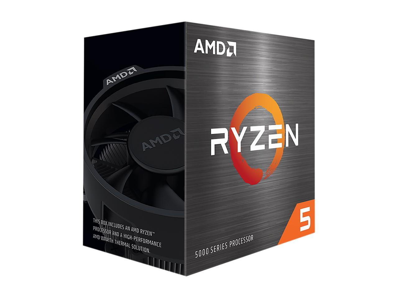 Picture of AMD 100-100000457BOX 5500 Desktop Processor 6 Cores 12 Threads 19 MB Cache 3.6 GHz Upto 4.2 GHz AM4 Socket Ryzen Chipset with Wraith Stealth Cooler