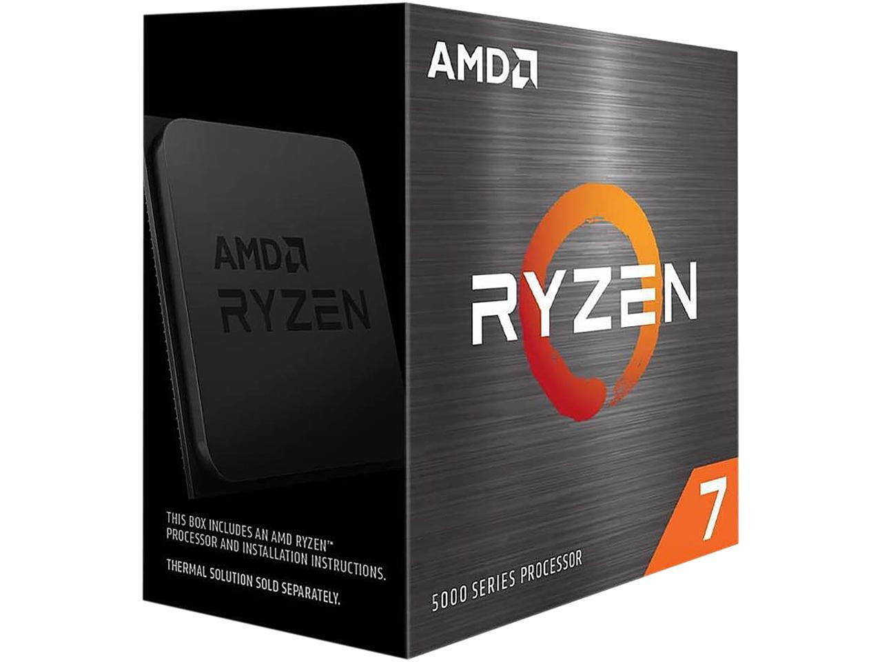 Picture of AMD 100-100000926WOF AMD Ryzen 7 5700X 3.4 GHz Eight-Core AM4 Processor without Cooler