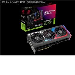 Picture of Asus TeK STRIX-RTX4070TI-O12G-GAM GeForce RTX 4070 Ti OC 12GB GDDR6X 192B Gaming Graphics Card