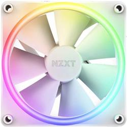 Picture of NZXT RF-D12SF-W1 F120 RGB Duo 120 mm FDB 4-pin PWM Cooling Fan, White