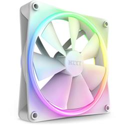 Picture of NZXT RF-D14SF-W1 F140 RGB Duo 140 mm FDB 4-pin PWM Cooling Fan, White