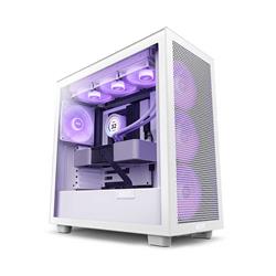 CM-H71FW-R1 H7 Flow RGB ATX Mid Tower Cabinet, White