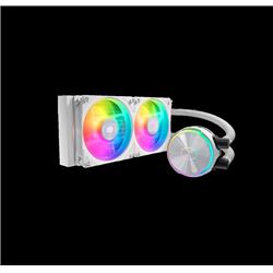 Picture of Cooler Master MLY-D24M-A23PZ-RW MasterLiquid PL240 Flux White Edition 2x Fan CPU Liquid Cooler