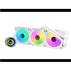 Lian-Li GA2T36INW 360 mm Galahad II Trinity SL-INF AIO Liquid CPU Cooler, White