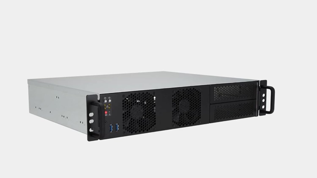 Picture of In-Win R200-015 In-Win CS R200-015 2U Open Bay Short-Depth 15 Design Compact Rackmount Server
