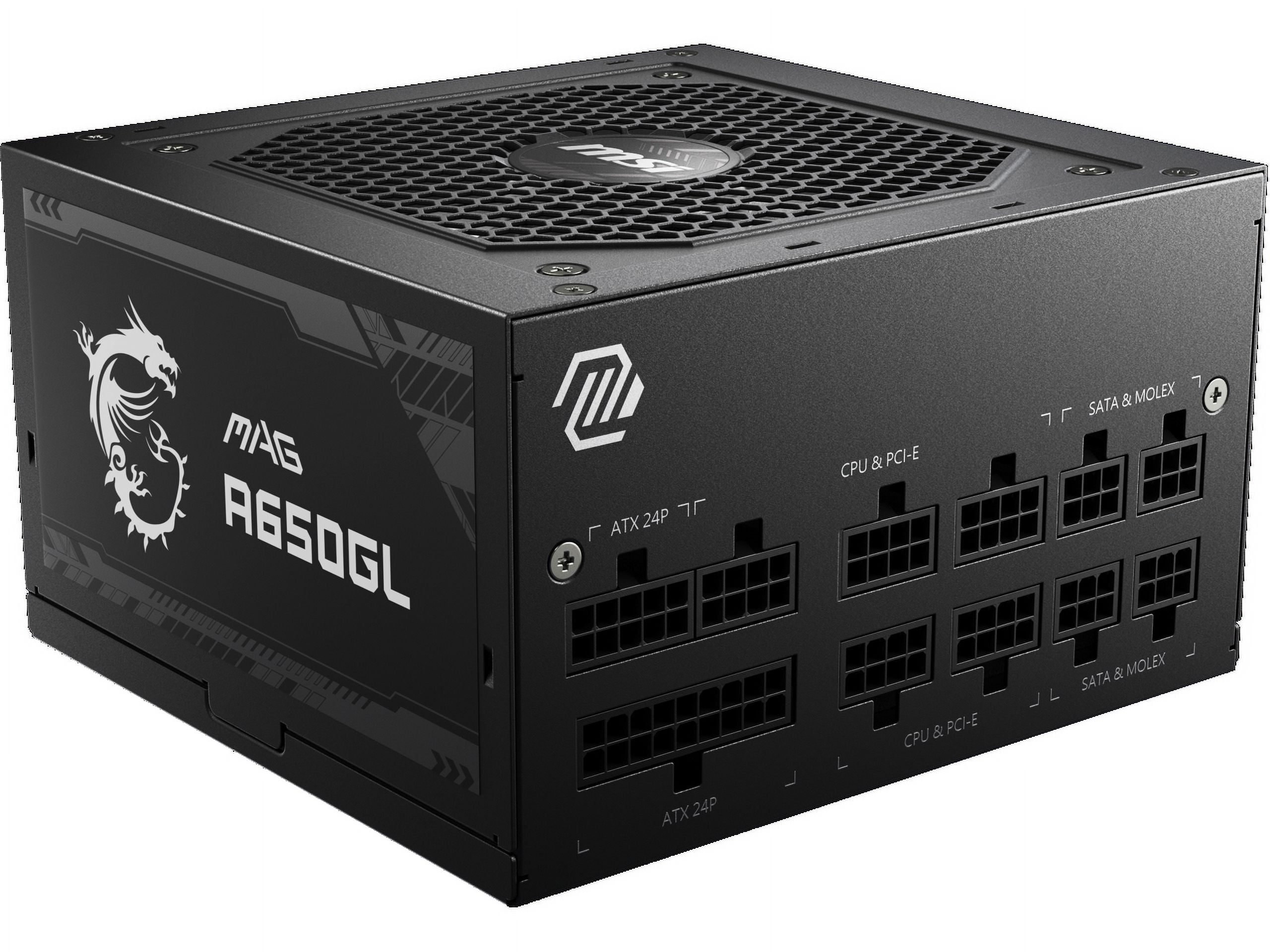 MAG A650GL 650W 80 Plus Gold Fully-Modular ATX3.0 Power Supply