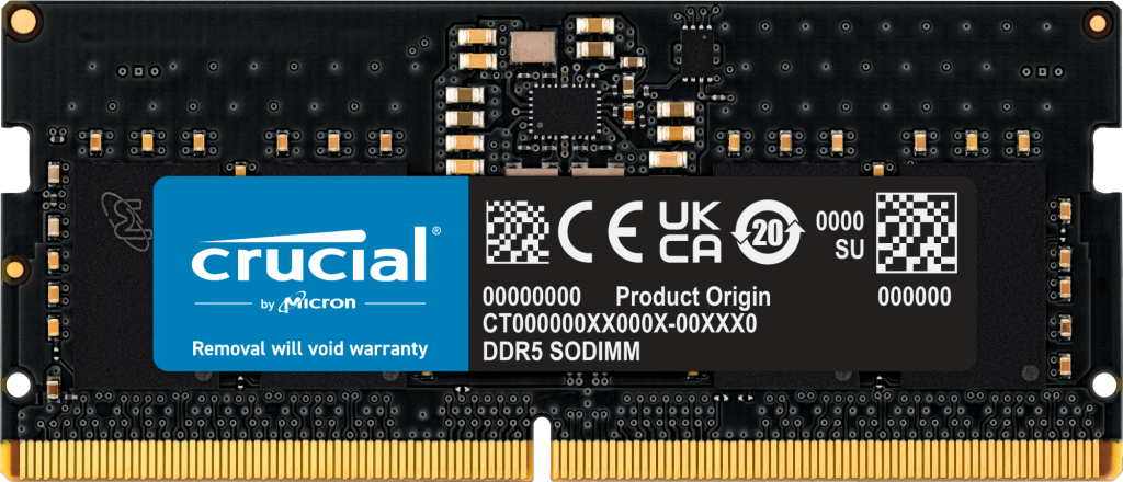 CT8G56C46S5 8GB DDR5 5600Mhz SODIMM RAM Cards
