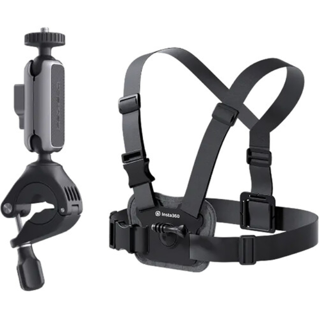 Picture of Insta360 CINSAAVN Bike Bundle with Handlebar Mount & Chest Strap - Black