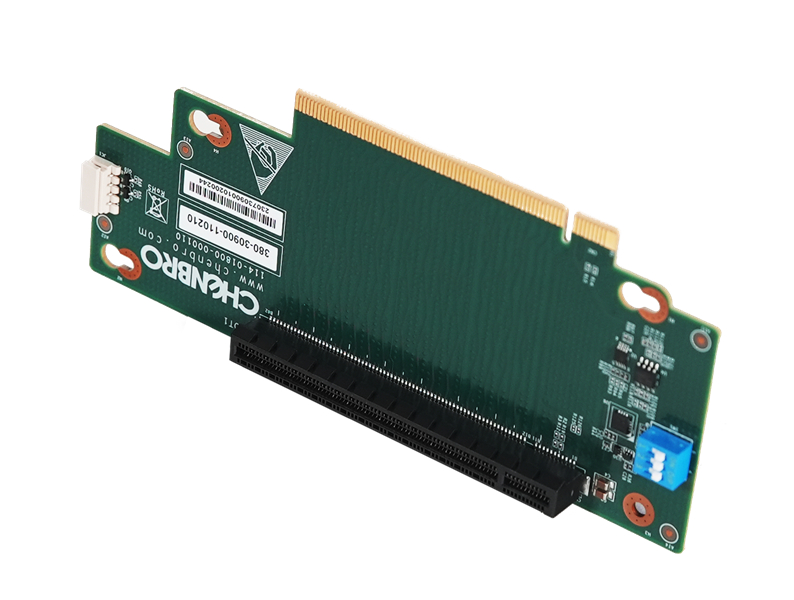 384-PCB00066B0A0 19 in. Riser Card for RM25206 Bulk Brown Box