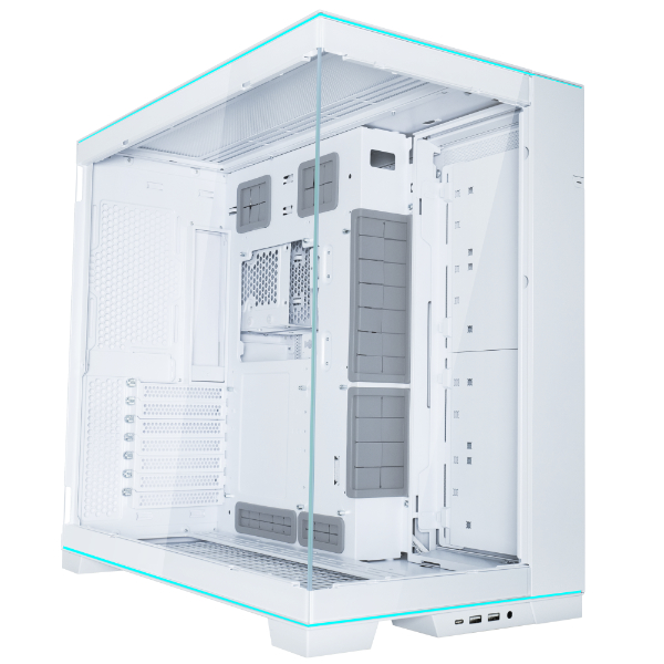 2 x 3.5 in. HDD or 2.5 in. SSD Full Tower Case, White