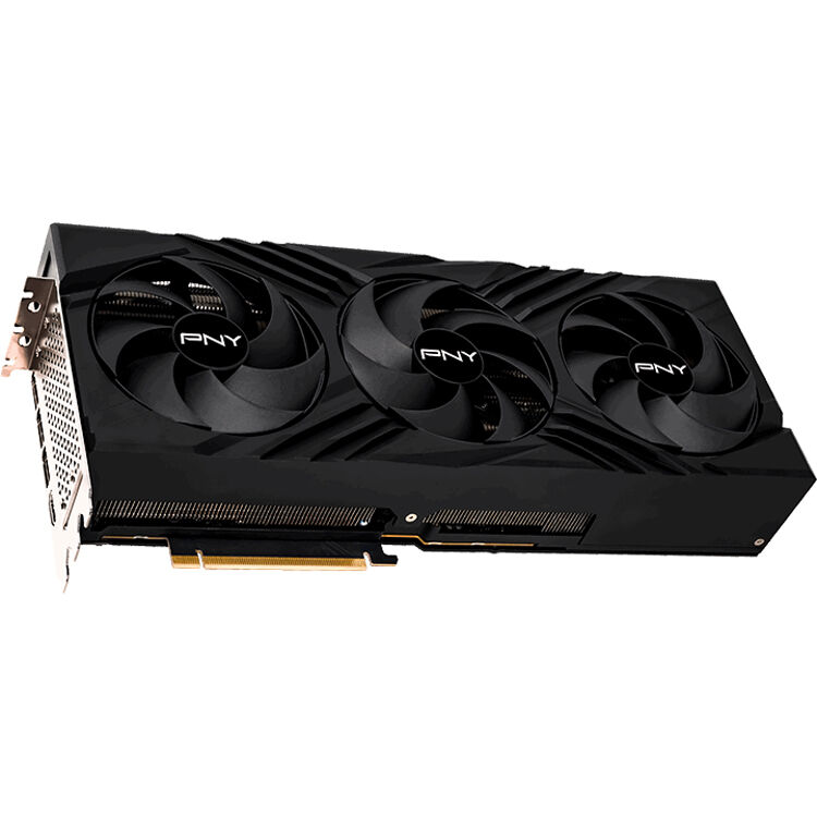Picture of PNY Technology VCG4080S16TFXPB1-O VCX GeForce RTX 4080 SUPER 16GB VERTO Overclocked Graphics Card