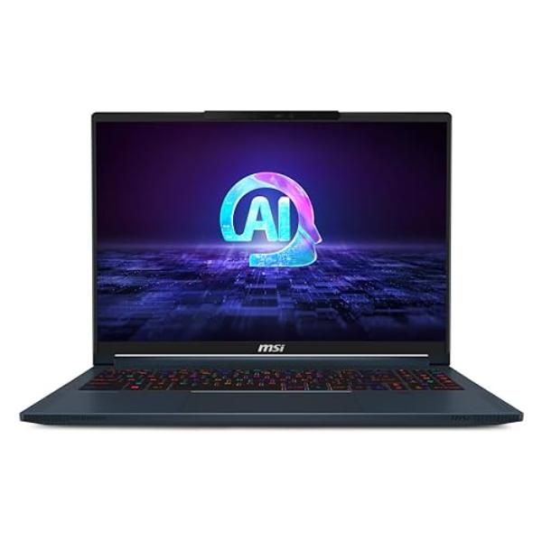 Picture of MSI STEALTH16A1027 16 in. 120Hz MiniLED Gaming Laptop - Intel Core Ultra 9&#44; NVIDIA Geforce RTX 4080&#44; 64GB DDR5&#44; 1TB NVMe SSD&#44; Thunderbolt 4&#44; Blue