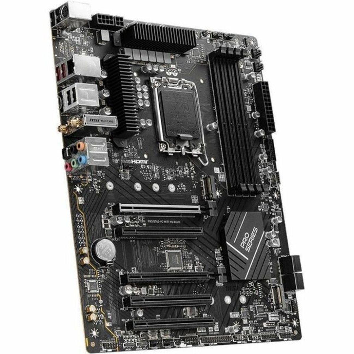 Picture of MSI B760VCWIFIHS-B MB PRO B760-VC Wi-Fi HS B760 LGA1700 192GB DDR5 ATX Bulk Pack Motherboard