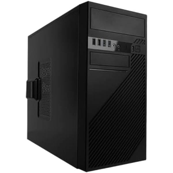 Picture of In-Win CP712.CQ450TB3 In Win EFS712 Micro ATX Mini Tower Computer Case with 450W PSU&#44; Tool-Free Design&#44; Black