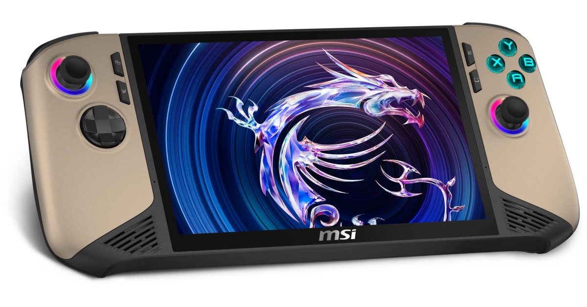 CLAW8A2001 Claw 8 AI plus A2VM-001US 8 Ultra 7-258V 32GB 1TB Intel Arc Window 11 Home Handheld Gaming System