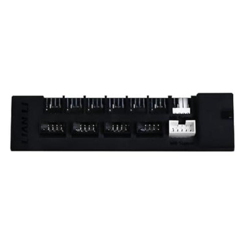 Picture of Lian-Li EG-HUB01B External USB & Fan Hub with 4 USB Headers 6 Fan Ports - Black