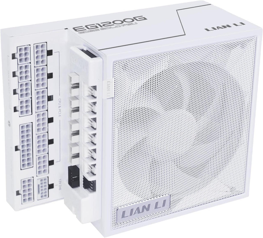 Picture of Lian-Li EG-HUB01W External USB & Fan Hub with 4 USB Headers 6 Fan Ports - White