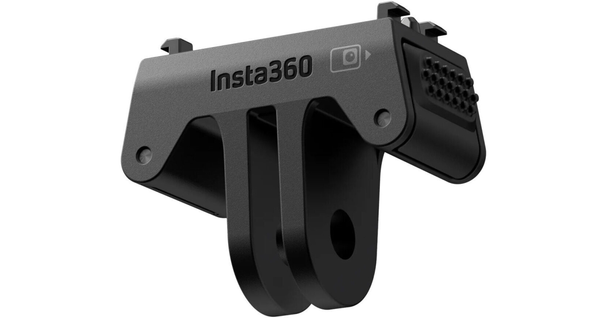 Picture of Insta360 CINSAAXS-02 Standard Magnetic Mount for Ace&#44; Ace Pro & Ace Pro 2&#44; Black