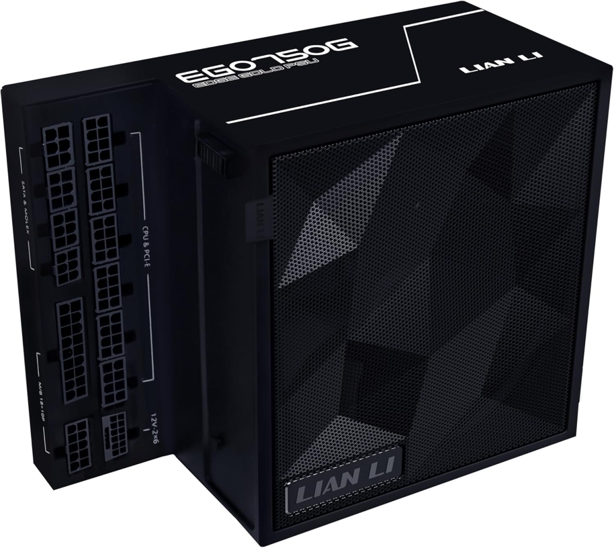 Picture of Lian-Li EDGE GOLD 750 BLACK 750W 80 Plus Gold with ATX Retail Full Modular Power Supply - Black