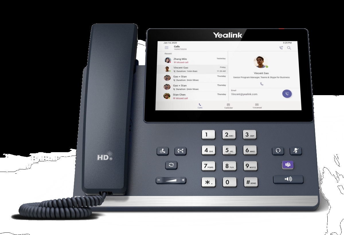 Yealink 1301017 MP56 E2 Teams 13-Based IP Phone 7 - Touch Screen Android 13