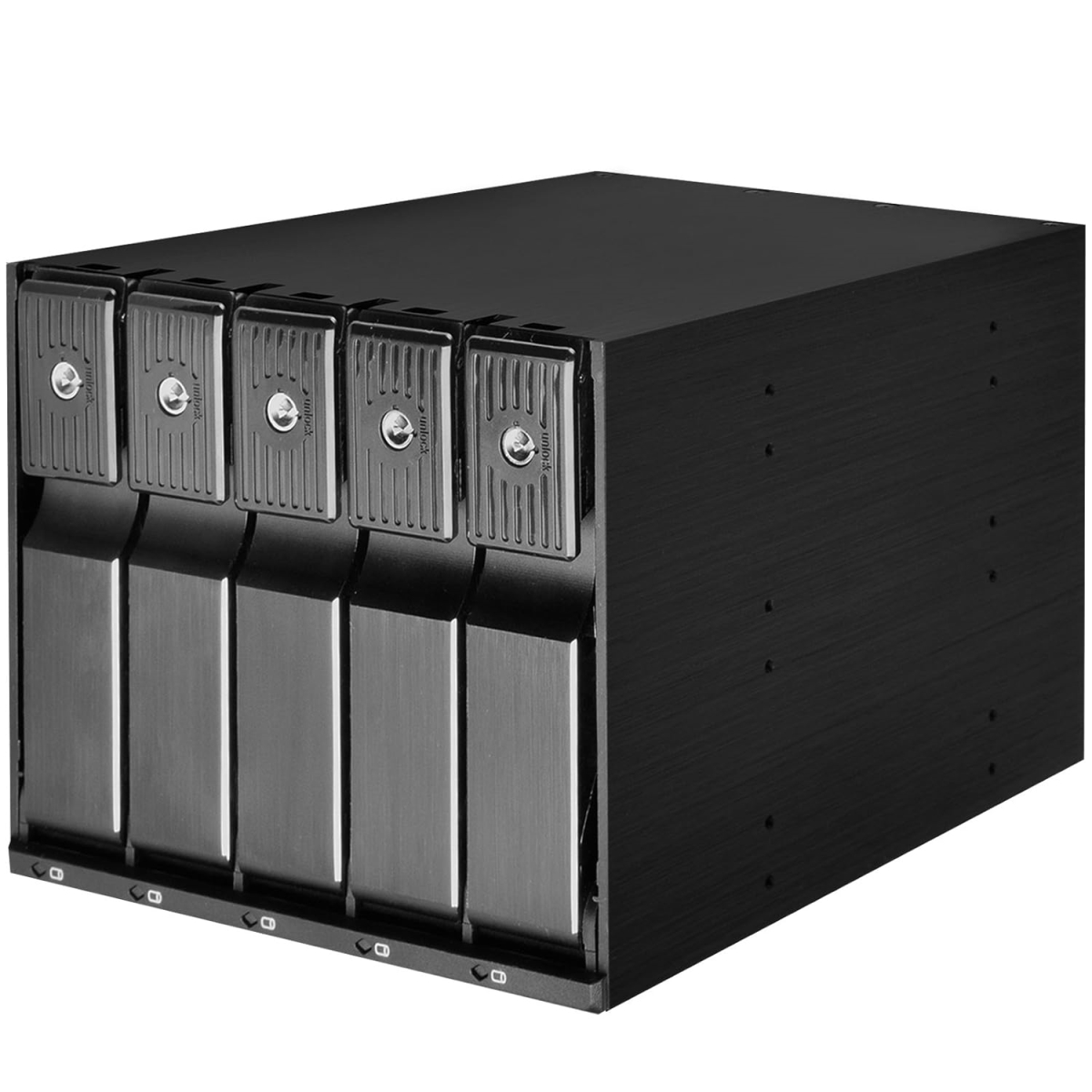 Picture of SilverStone Technology FS305-12G 3 x 5.25 in. to 5 x 3.5 in. SAS-12G SATA-6G Bit Hard Drive Enclosure