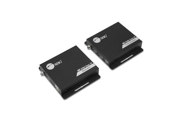CE-H27R11-S1 HDMI 4K-30Hz KVM Over Cat6 Extender - Brown Box