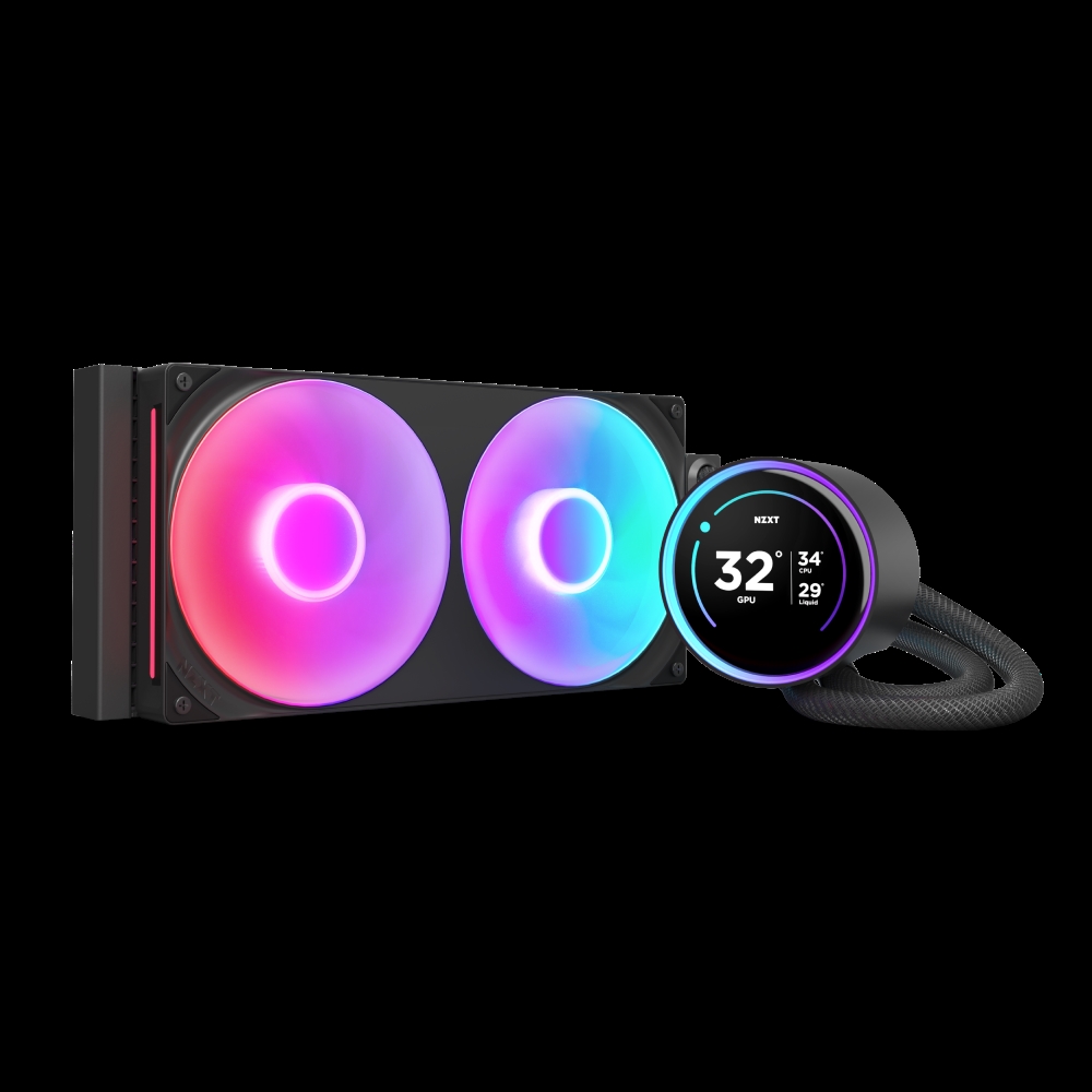 Picture of NZXT RL-KR28E-B2 280 mm Kraken Elite RGB 280 AIO Liquid Cooler&#44; Black
