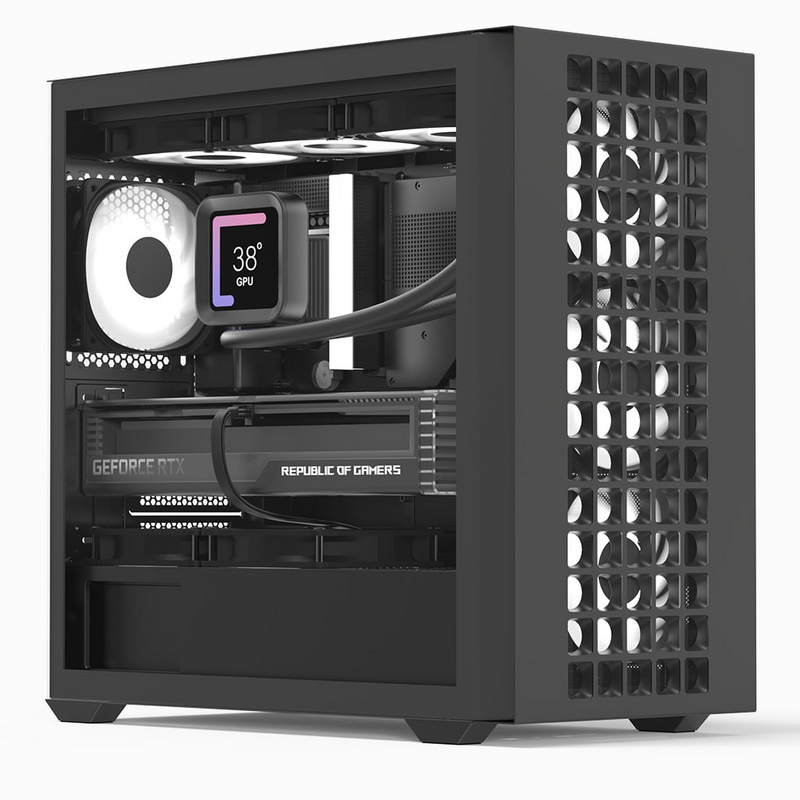 Picture of Aerocool ACCS-DS04043.11 302A ABS Mini Tower Case - Black