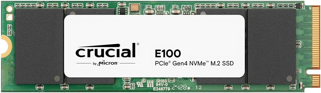 CT480E100SSD8 E100 480GB PCIe Gen 4 M.2 2280 SSD