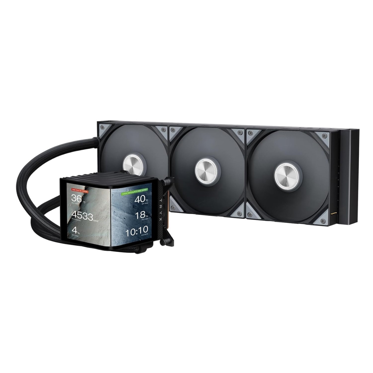 L-P360N-DS3M-G1K Panorama 360 AIO Liquid Cooler Fan - Black