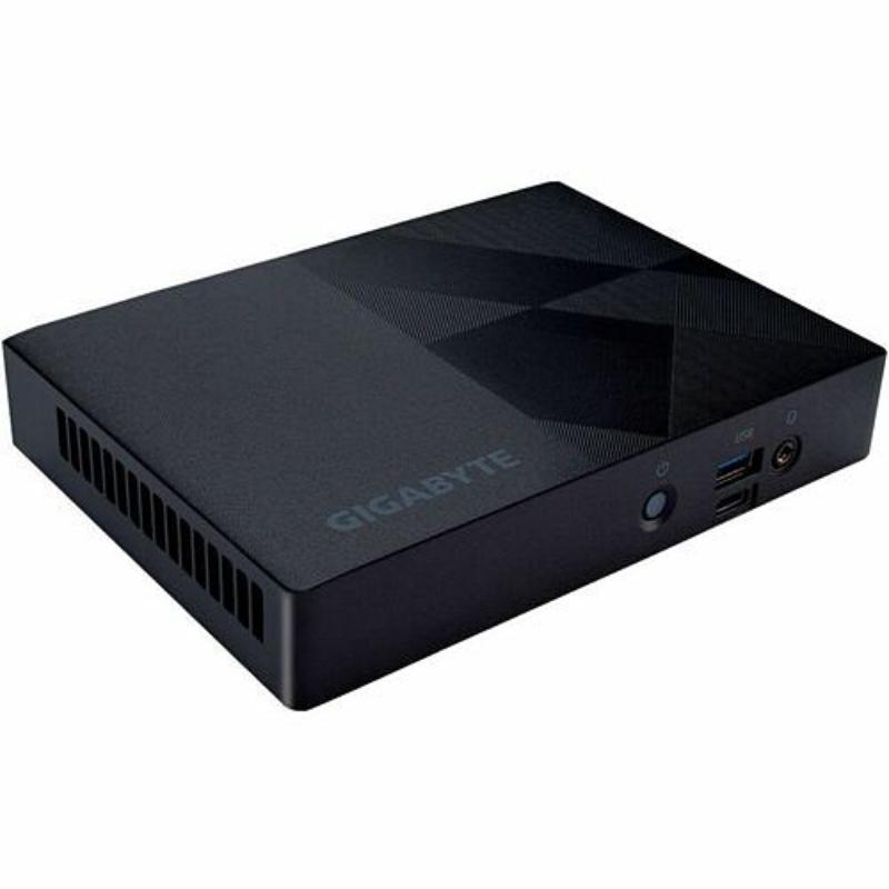 Picture of Gigabyte GB-BNIP-N100 32 GB - Intel Core i3 N3050 3 GHz Octa-core Intel Chip - 1.0 Total Memory Slots - Serial ATA Controller - Intel UHD Graphics - Mini PC&#44; Black
