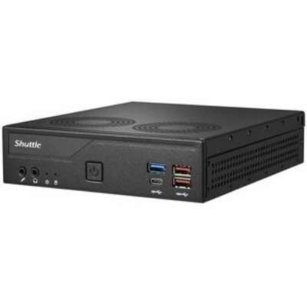 Picture of Shuttle DH770 12th 13th & 14th Alder Raptor Lake-S H770 MAX96G DDR5 SODIMM Slim Mini Personal Computer&#44; Black
