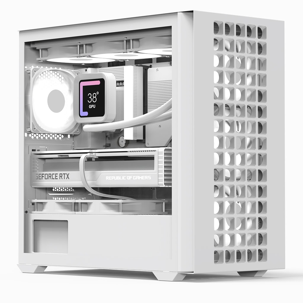 Picture of Aerocool ACCS-DS04043.21 302A Mini ABS Tower Case - White