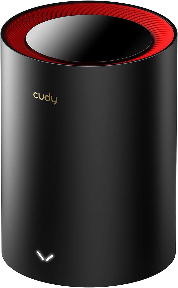 Picture of Cudy M30001-PACK Wi-Fi 6 2.5G Mesh System Wireless Router & Extender - Covers up to 2500 Sq. ft. - Black
