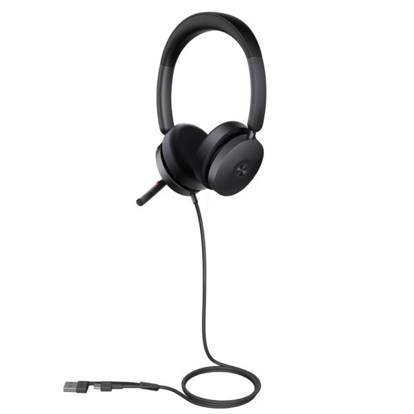 Picture of Yealink 1308152 UH48 Dual UC USB-C A ANC USB Wired Headset