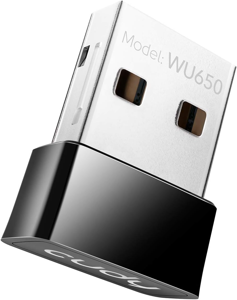 Picture of Cudy WU650 5GHz-2.4GHz Wireless Dongle USB Wi-Fi Adapter for PC & Laptop - Nano Size
