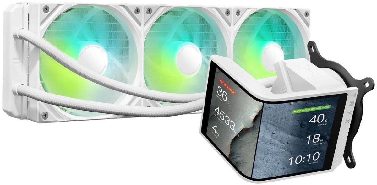 L-P360L-AM3M-G0W Panorama SE 360 ARGB Liquid Cooler Fan - White