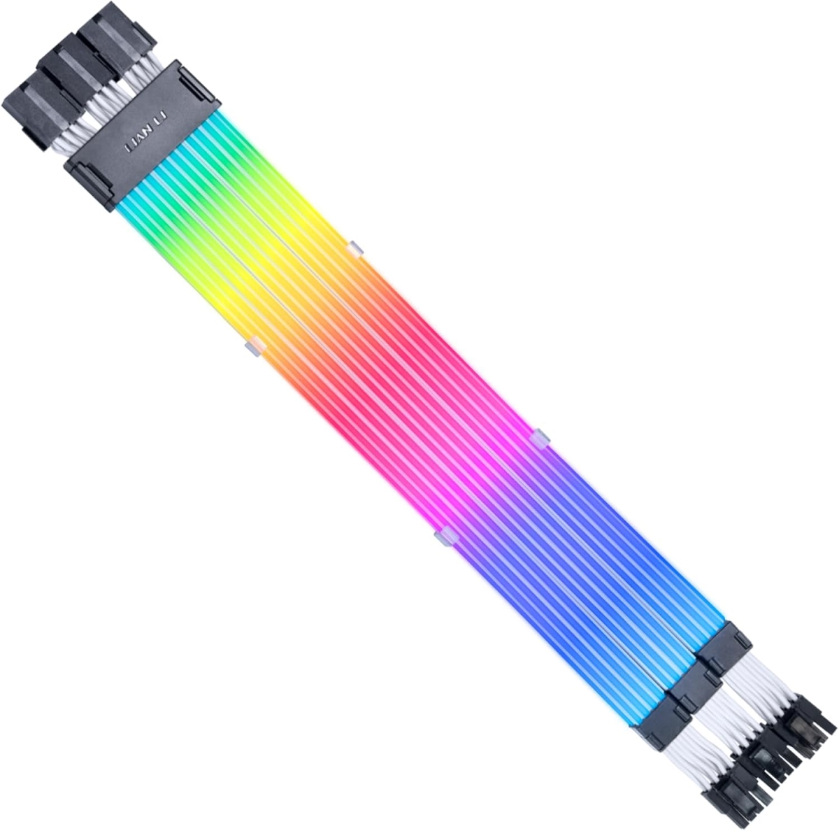 Picture of Lian-Li PW12-1W 360 mm 3 x 8 Pin Strimmer Wireless Silicon Power Cable with 2.4Ghz Signal