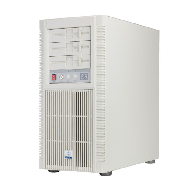 FLP02W CS FLP02 Tower Chassis - Plastic Case with White Front Panel RTL