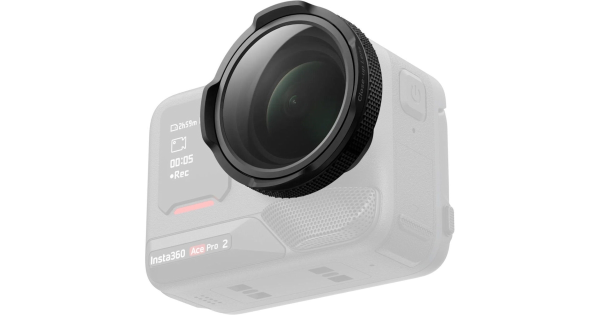 CINSCBGF-01 Close-Up Lens for Ace Pro 2, Black
