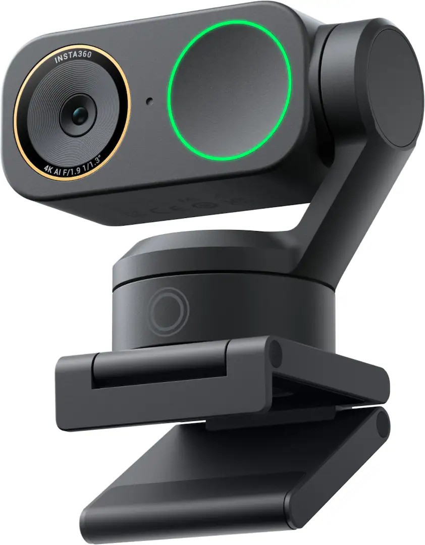 Insta360 Link 2 Pro HD 4K WebCam, Magnetic Mounted, Black (CINSABPA) | Quill