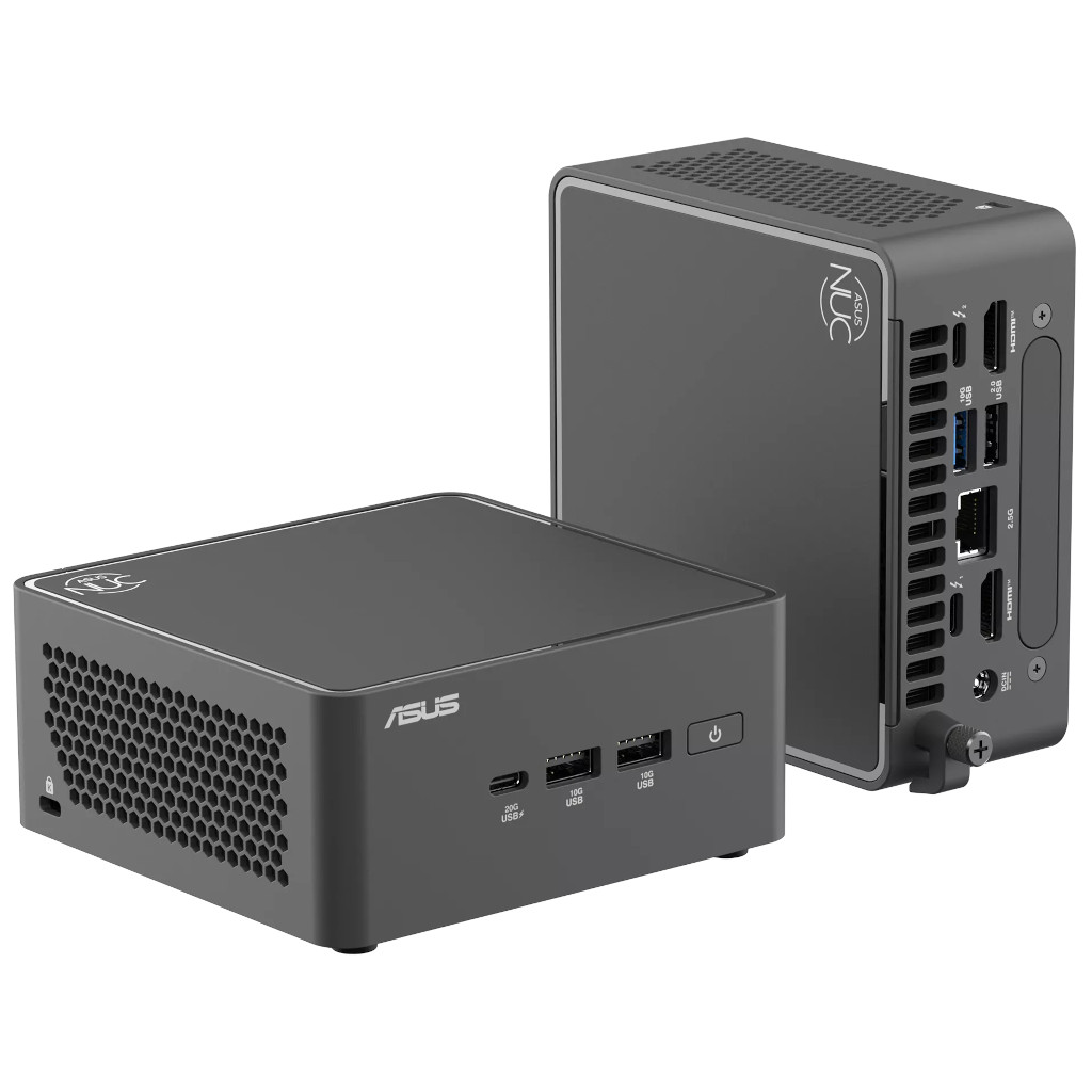 RNUC15CRHU70600U 2 x 8GB NUC 15 Pro Ultra7 255H ARC140T Mini PC without Solid State Drive