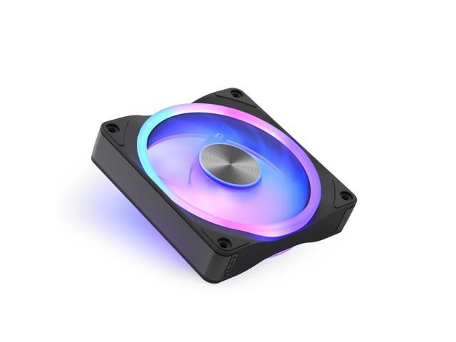 RF-E12US-BA 120 mm F120U Ultra Black Multi-Zone Addressable RGB Fan